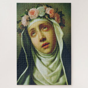 Puzzle Sainte Rose de Lima L'Ange du Pérou Beaux-Arts