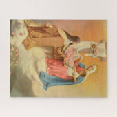 Puzzle Sainte-Thérèse Vierge Marie Enfant Rose de Jésus (Horizontal)