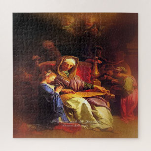 Puzzle Saints Anne et Joachim, Parents de Marie