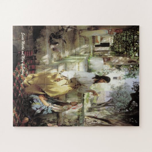 Puzzle Saints Martha et Marie de Béthanie (Horizontal)