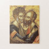 Puzzle Saints Pierre et Paul Icône chrétienne orthodoxe (Vertical)