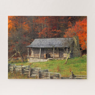 Puzzle Saison d'automne de l'Cabine du Kentucky Country W