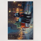 Puzzle Saison de Noël du Terrier écossais (Vertical)