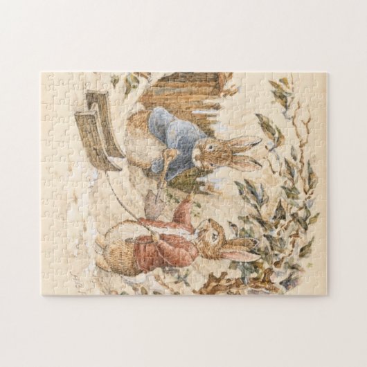 Puzzle Saison d'hiver de Beatrix Potter (Horizontal)