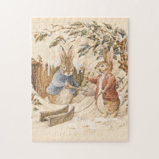 Puzzle Saison d'hiver de Beatrix Potter (Vertical)