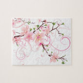 Puzzle Sakura aux fleurs de cerisiers roses (Horizontal)