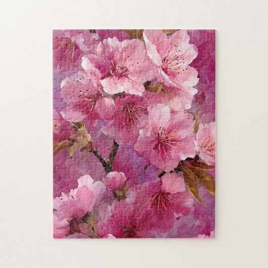 Puzzle Sakura Blossom rose (Vertical)