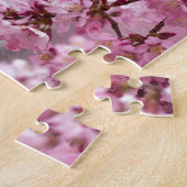 Puzzle Sakura Cherry Blossoms Pastel Pink Layers (Côté)