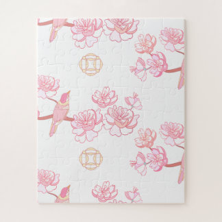 Puzzle Sakura, fleur de printemps, fleur de cerisier japo