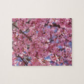 Puzzle Sakura Pink Cherry Blossom Sky (Horizontal)