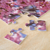 Puzzle Sakura Pink Cherry Blossom Sky (Côté)
