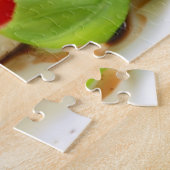 Puzzle Salade de Caprese. Tranches de tomate et de (Côté)