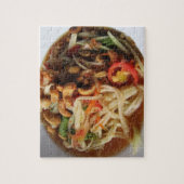 Puzzle Salade de Papaya épicée Ayutthaya [Som Tam] avec C (Vertical)