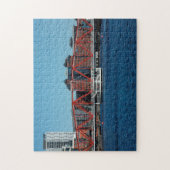 Puzzle Salford quays Manchester docks. (Vertical)