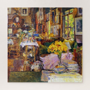 Puzzle Salle des fleurs de Frederick Childe Hassam