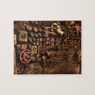 Puzzle Salle des machines de combat de la marine historiq