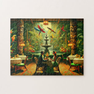 Puzzle Salle Tiki Exotique Soirée de Rendez-vous dans la 