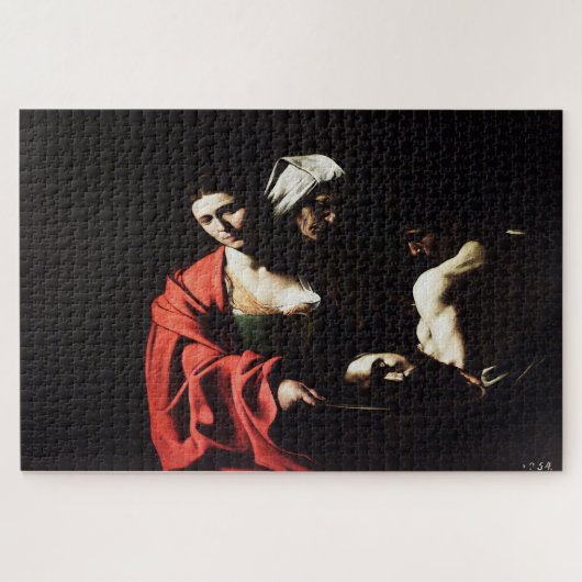 Puzzle Salome avec le chef de Jean le Baptiste (Horizontal)