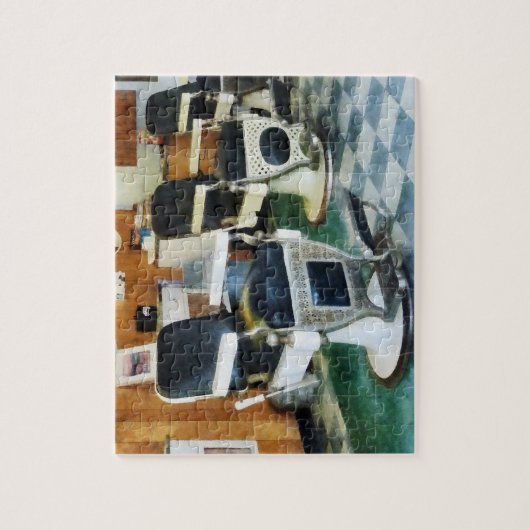 Puzzle Salon de coiffure faisant le coin (Vertical)