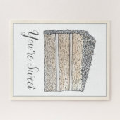 Puzzle Salope de gâteau à la noix de coco du sud Merci (Horizontal)