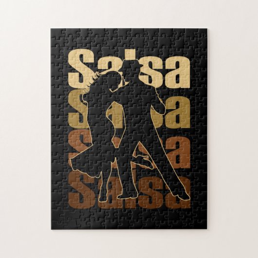 Puzzle Salsa Danse pour une musique latine Danse Salsa (Vertical)