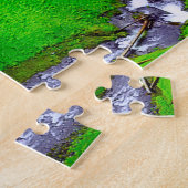 Puzzle Salt Creek Falls Oregon. voeux de Noël (Côté)