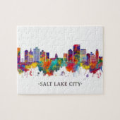 Puzzle Salt Lake City Utah Skyline (Horizontal)