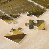 Puzzle Salt Windmill Harbor in Western Sicily, Italy (Côté)