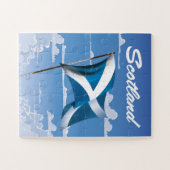 Puzzle Saltire d'Écosse (Horizontal)