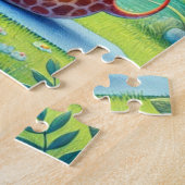 Puzzle Salutation au soleil (Côté)