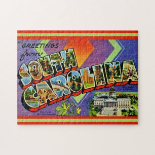 Puzzle Salutation de Caroline du Sud 11x14