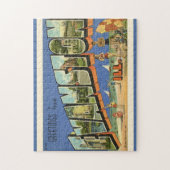 Puzzle Salutation d'Evanston ILL 11x14 (Vertical)