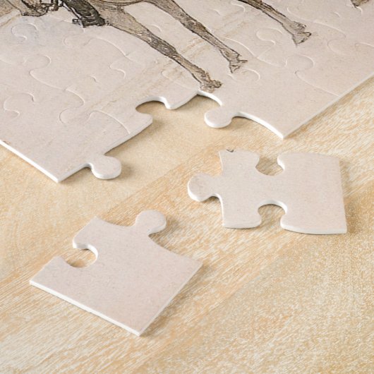 Puzzle Salutation du facteur par Robert Walker Macbeth (Côté)