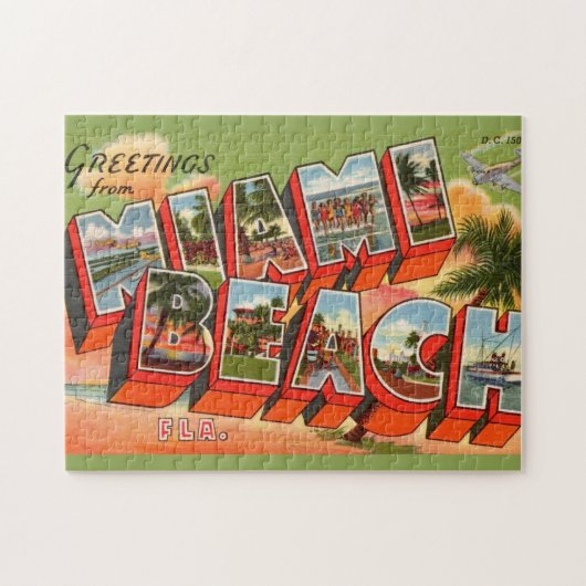 Puzzle Salutation Miami Beach (Horizontal)