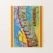 Puzzle Salutation Tallahassee 11x14 (Vertical)