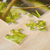 Puzzle Salutations d'anniversaire Jaune Queue Noir Cockat (Côté)