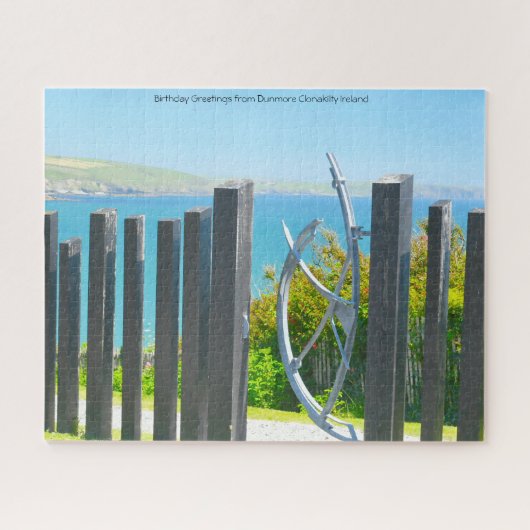 Puzzle Salutations de Dunmore Clonakilty Irlande Jigsaw P (Horizontal)
