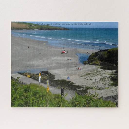 Puzzle Salutations de Inchydoney Clonakilty Irlande Jigsa (Horizontal)