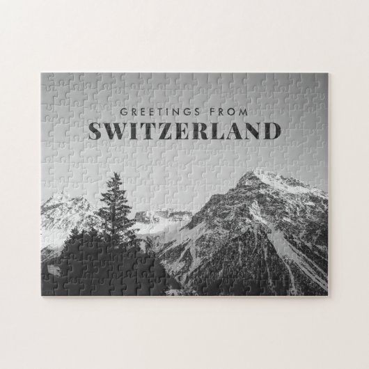 Puzzle Salutations de la Suisse (Horizontal)