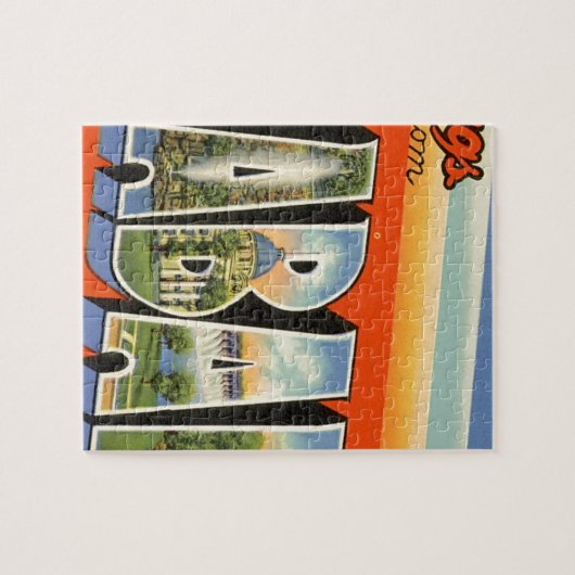 Puzzle Salutations De L'Alabama (Horizontal)