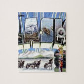 Puzzle Salutations de l'Alaska (Vertical)