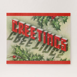 Puzzle Salutations de Noël