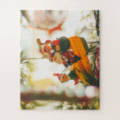 Puzzle Salutations de Noël à Père Noël (Vertical)