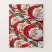 Puzzle Salutations de Noël à Père Noël (Vertical)