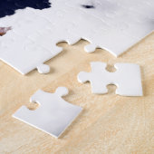 Puzzle Salutations de Noël à Père Noël (Côté)