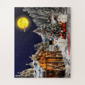 Puzzle Salutations de Noël à Père Noël (Vertical)