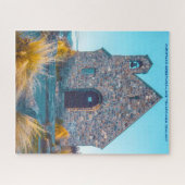 Puzzle Salutations de Noël au lac Tekapo-Nouvelle-Zélande (Horizontal)