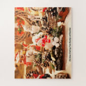 Puzzle Salutations de Noël de grand-père et grand-mère (Vertical)