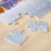 Puzzle Salutations de Noël de grand-père et grand-mère (Côté)