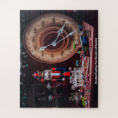 Puzzle Salutations de Noël de grand-père et grand-mère (Vertical)